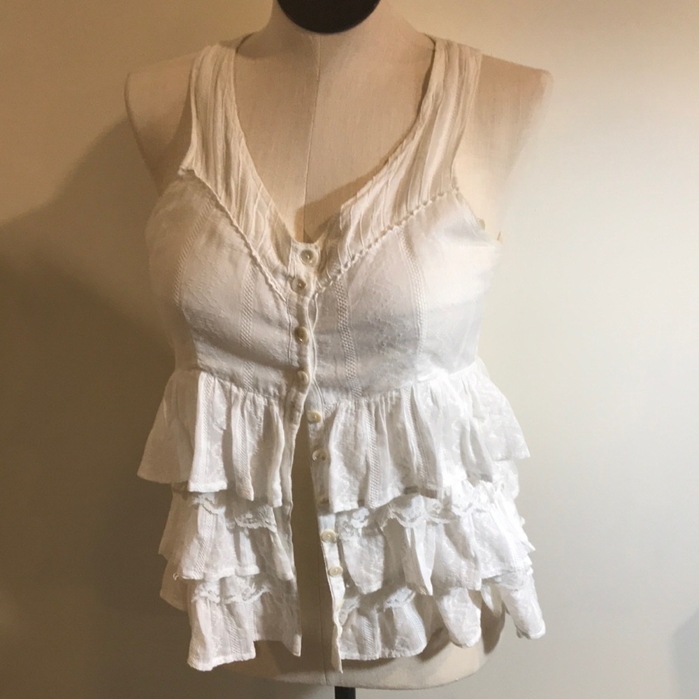 Chelsea and Violet Ruffled Top